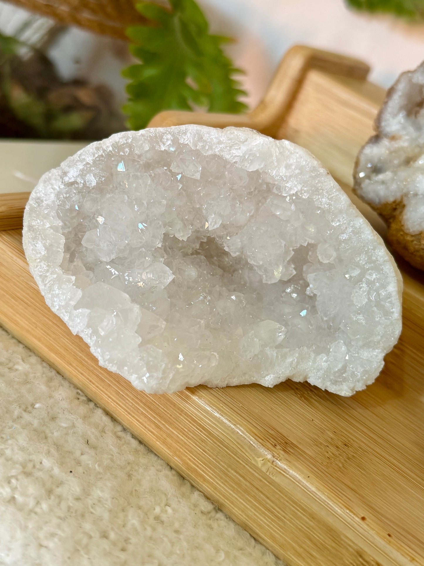Moroccan Quartz Geode - Half
