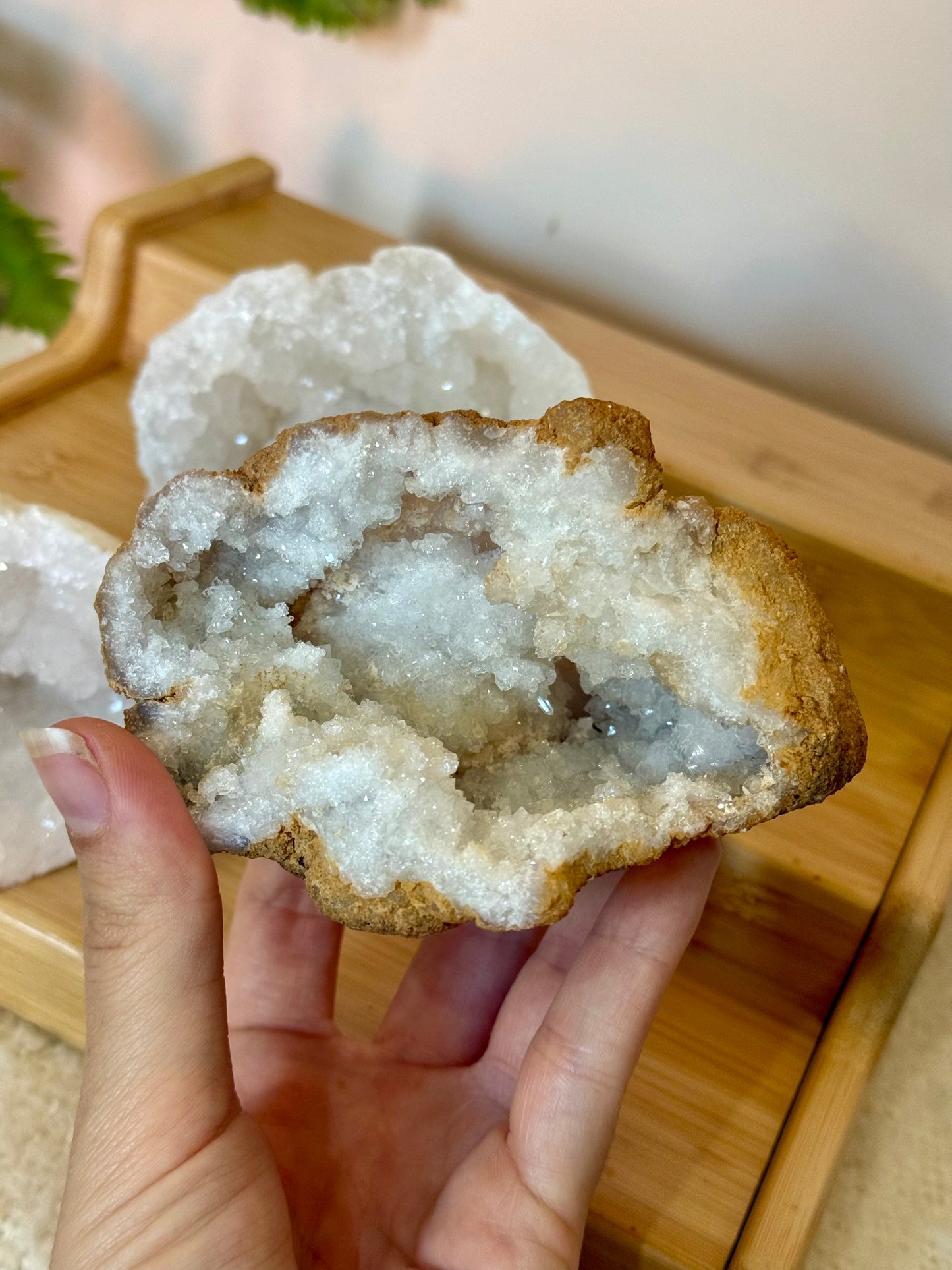 Moroccan Quartz Geode - Half