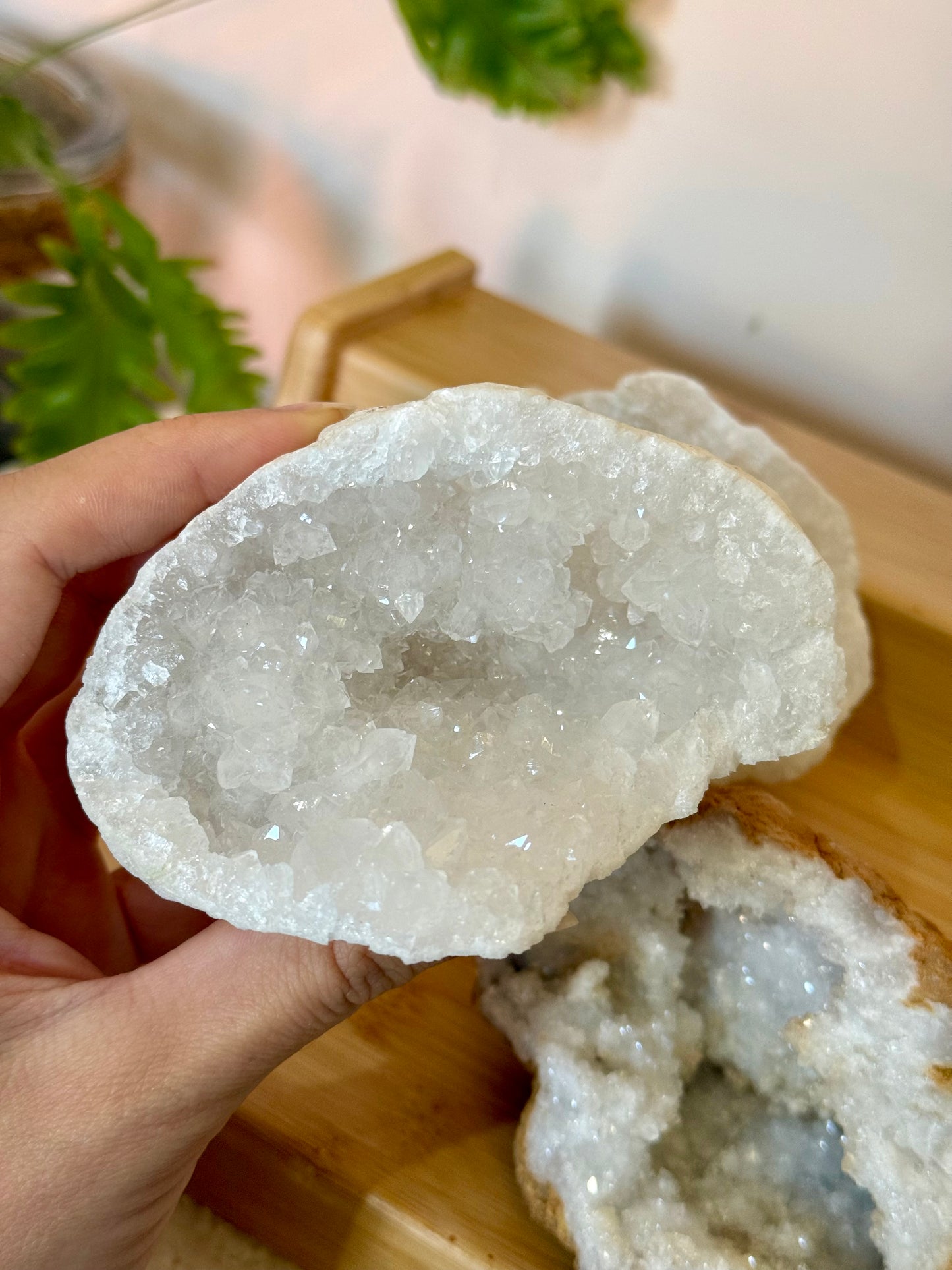 Moroccan Quartz Geode - Half