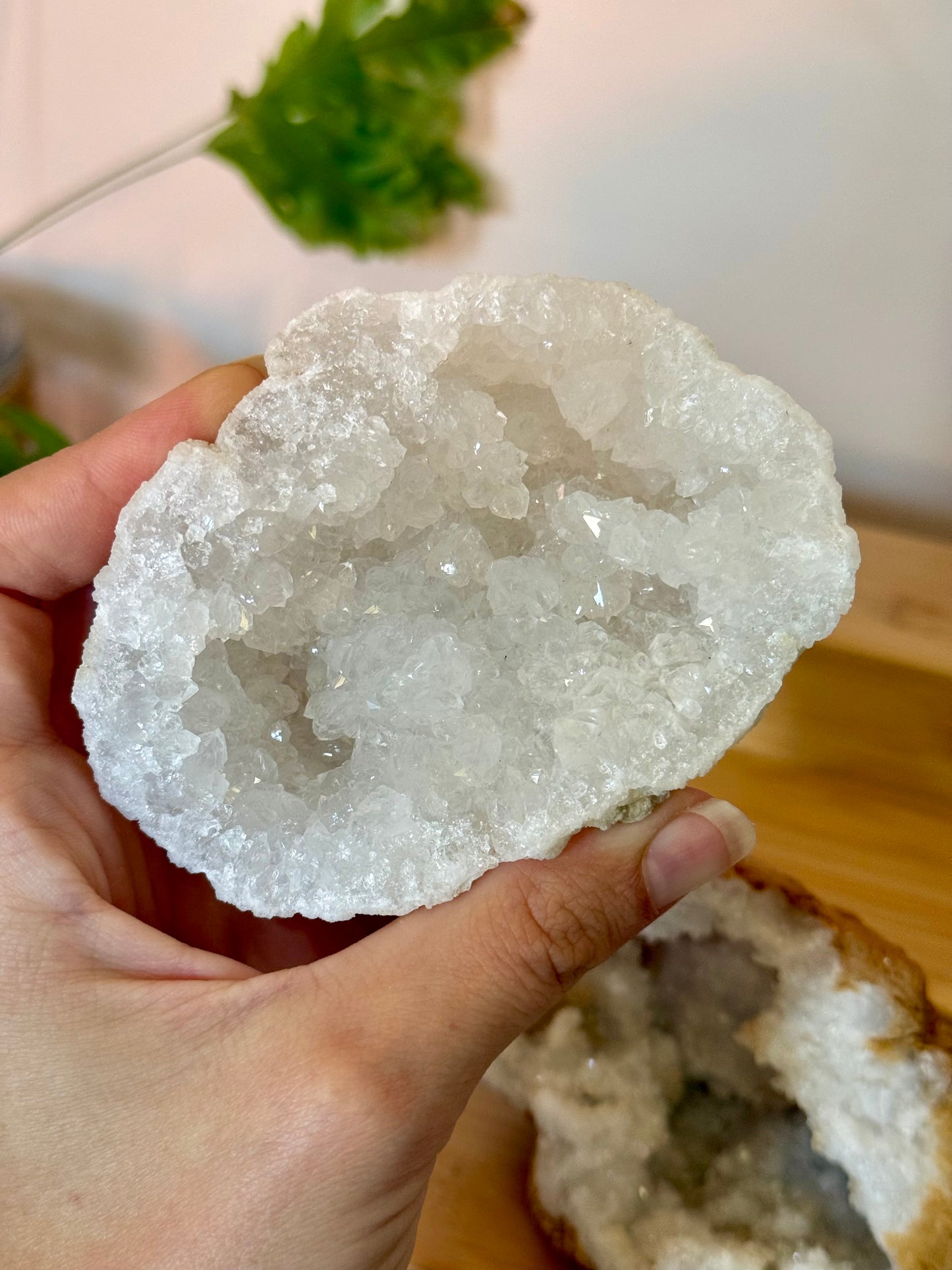 Moroccan Quartz Geode - Half