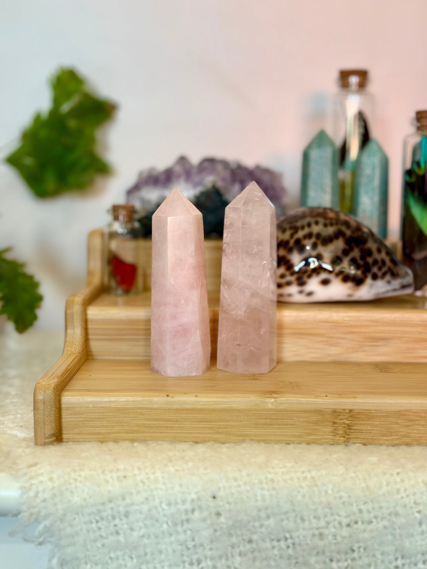 Rose Quartz Points