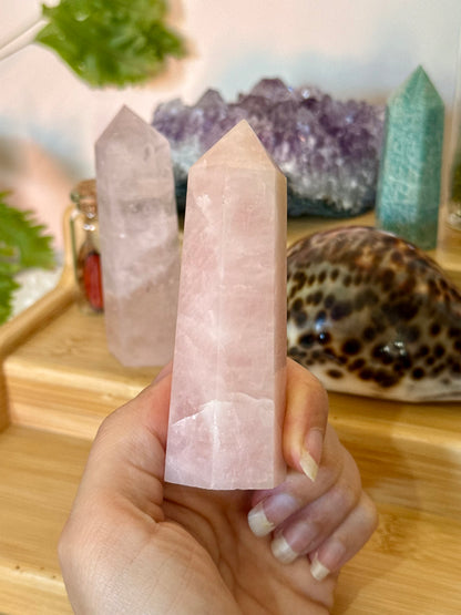 Rose Quartz Points